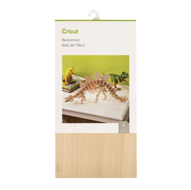 KIT DE HOJAS DE MADERADE TILO (BASSWOOD), 12" X 6" (INCLUYE 4 UNIDADES)
