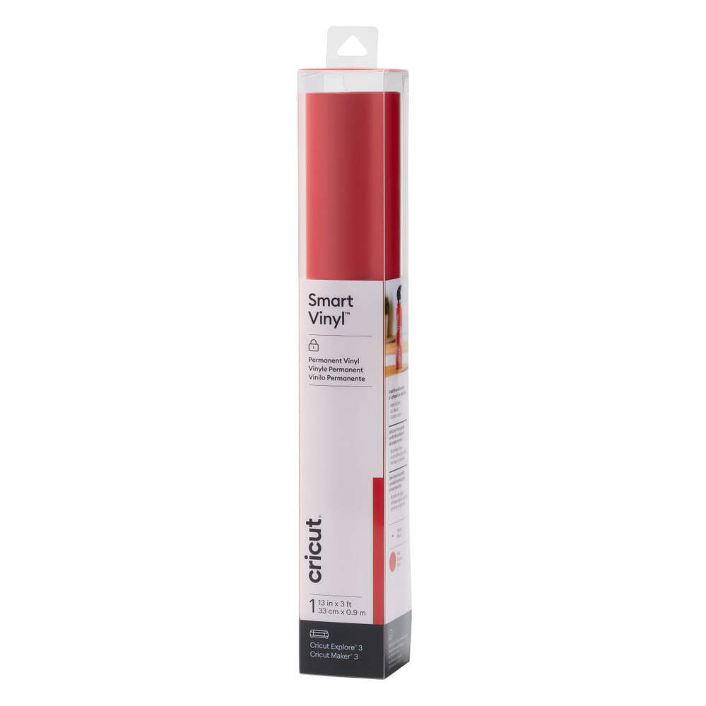 VINIL AUTOADHESIVO SMART VINYL COLOR ROJO 13" X 3´
