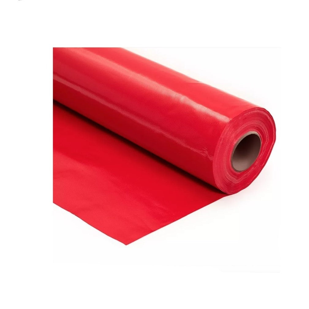 LONA ROJA BRILLANTE PARA CARPAS  13 OZ ( KRAFT PAPER) M2