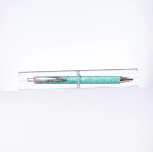 PLUMA PARA DEPILAR VINIL - COLOR MENTA