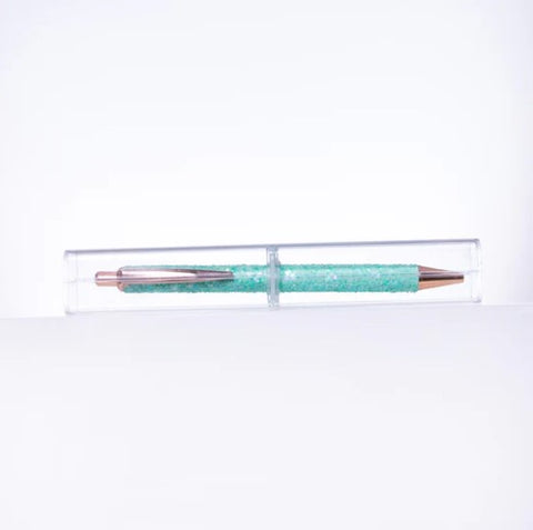 PLUMA PARA DEPILAR VINIL - COLOR MENTA