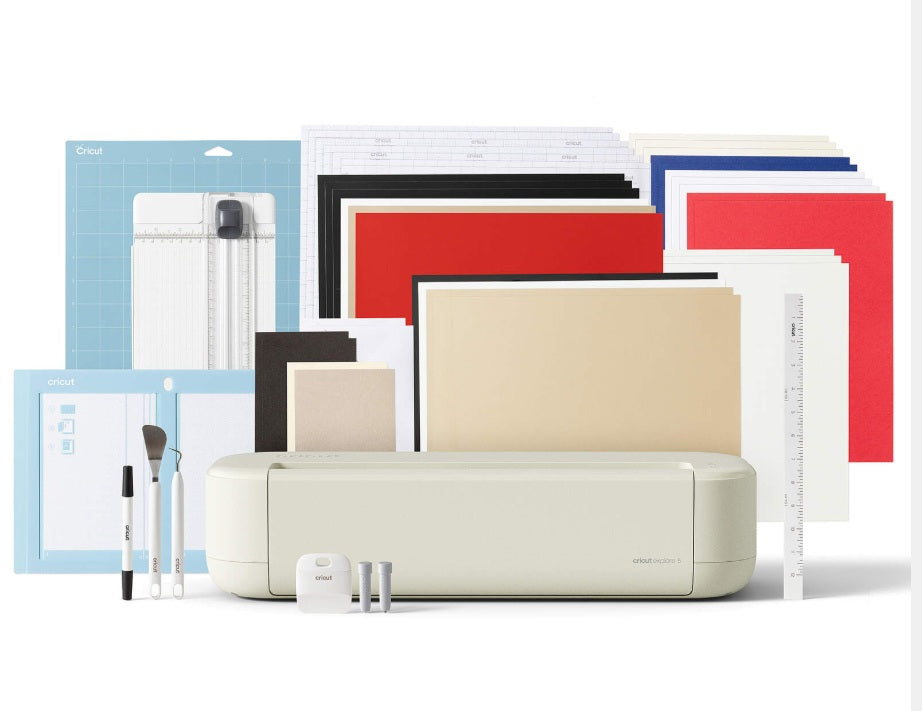 PLOTER DE CORTE CRICUT EXPLORE 5 + PAQUETE ESENCIAL