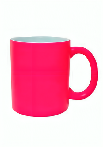 TAZA ROSADA NEON 11oz