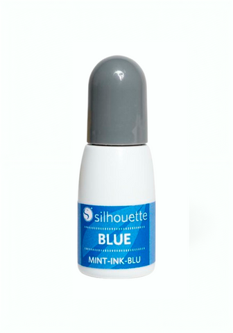 TINTA PARA SELLOS MINT SILHOUETTE - COLOR AZUL 5ML