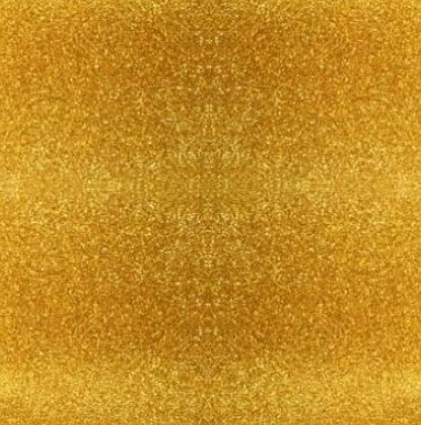 VINIL TEXTIL GLITTER GOLD 19"