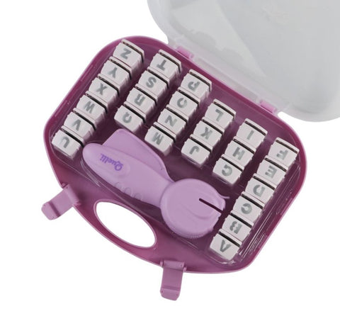 SET PARA MANUALIDADES, PERFORADOR DE ABECEDARIO (INCLUYE ACCESORIOS)