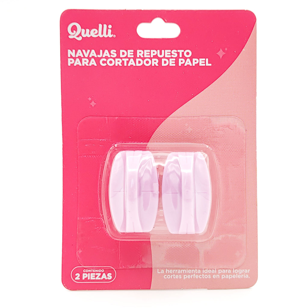 CUCHILLAS DE REPUESTO PARA CORTADORA KM-5622 (INCLUYE DOS UNIDADES)