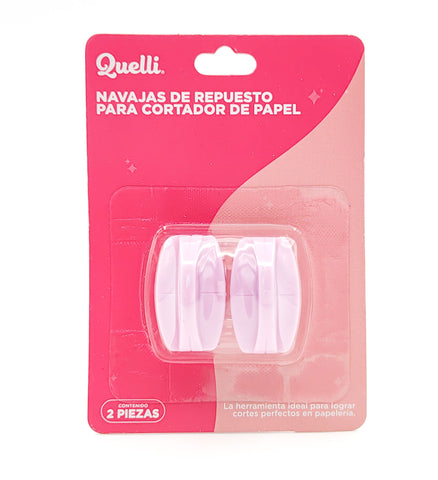 CUCHILLAS DE REPUESTO PARA CORTADORA KM-5622 (INCLUYE DOS UNIDADES)