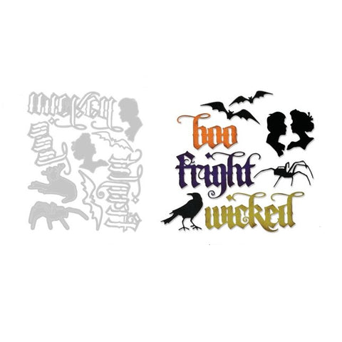 CONJUNTO DE TROQUELES SIZZIX THINLITS - HALLOWEEN POR TIM HOLTZ