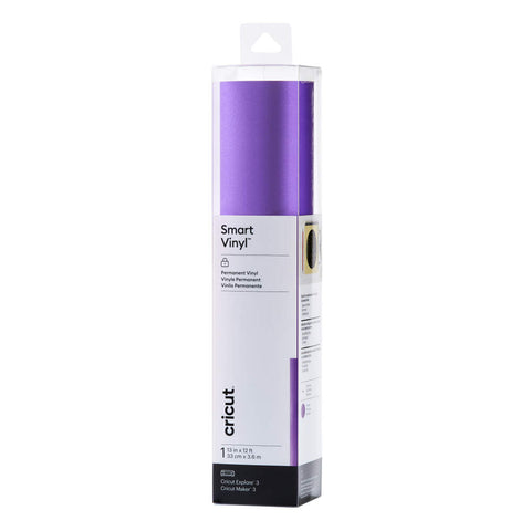 VINIL AUTOADHESIVO PERMANENTE SMART VINYL COLOR PURPURA BRILLANTE, 12’ X 13”