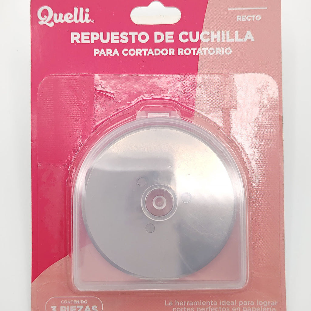 REPUESTO DE CUCHILLA PARA CORTADOR ROTATORIO - DISEÑO RECTO