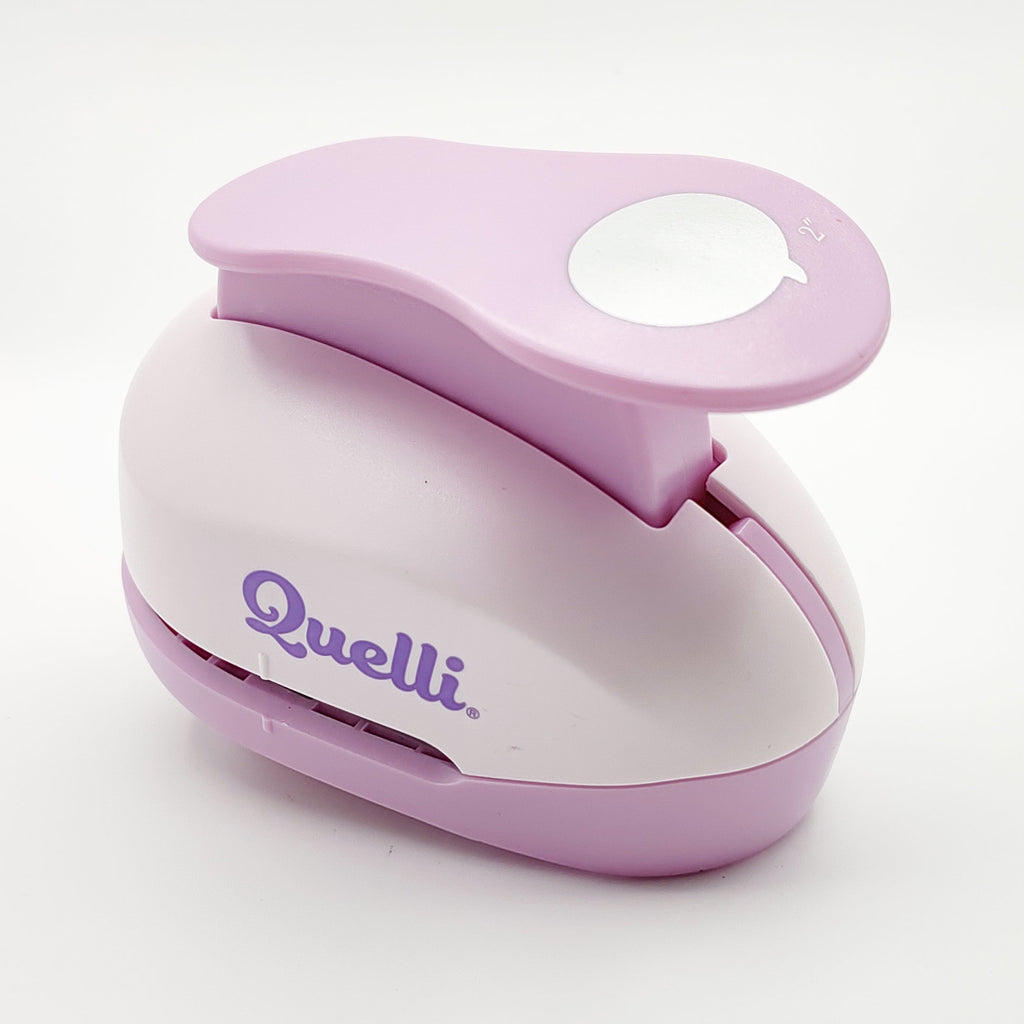 PERFORADOR CON DISEÑO DE BURBUJA DE MENSAJE