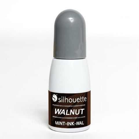 TINTA PARA SELLOS MINT SILHOUETTE - COLOR CAFE NOGAL 5ML