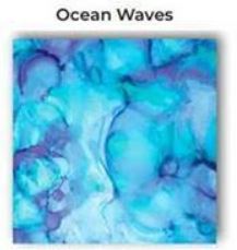 PSV EASYPATTERN OCEAN WAVES 12" X 1 YDS