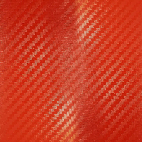 VINIL FIBRA DE CARBONO ROJO