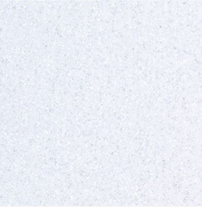 VINIL SISER TERMOTRANSFERIBLE GLITTER 20"X 1 YD BLANCO