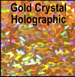 HOLOGRÁFICO GOLD CRYSTAL