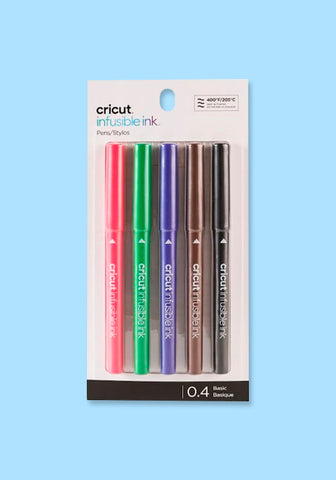 MARCADORES DE TINTA INFUSIBLE PUNTA 0.4 MM (5 UNIDADES)