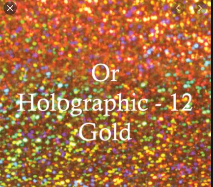 HOLOGRÁFICO GOLD