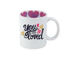 TAZA DE CERAMICA 11oz "I LOVE YOU"