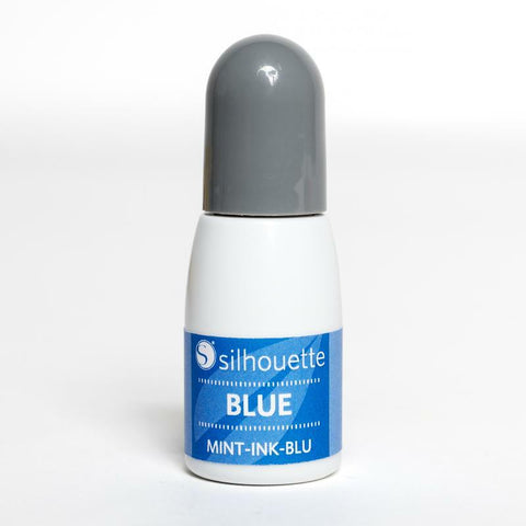 TINTA PARA SELLOS MINT SILHOUETTE - COLOR AZUL 5ML