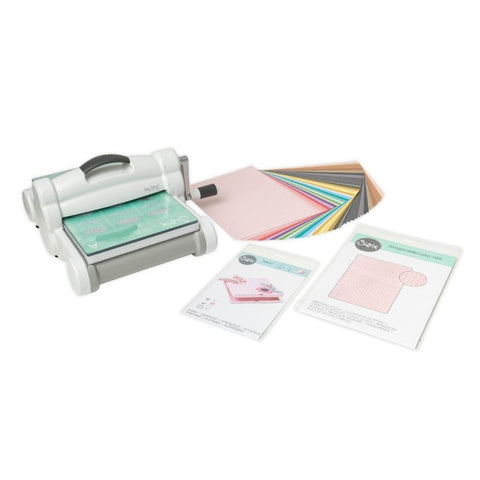 SIZZIX BIG SHOT PLUS KIT DE INICIO DE TROQUELADO Y REPUJADO