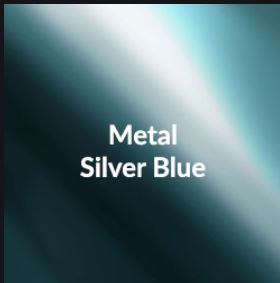 VINIL SISER METAL SILVER BLUE