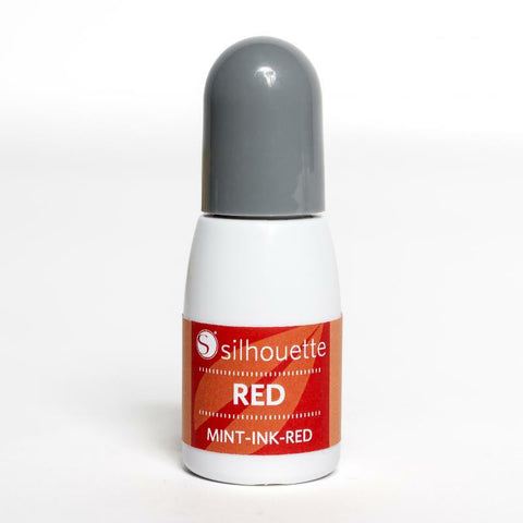 TINTA PARA SELLOS MINT SILHOUETTE - COLOR ROJO 5ML