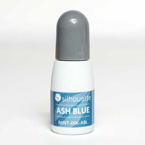 TINTA PARA SELLOS MINT SILHOUETTE - COLOR AZUL CENIZA 5ML